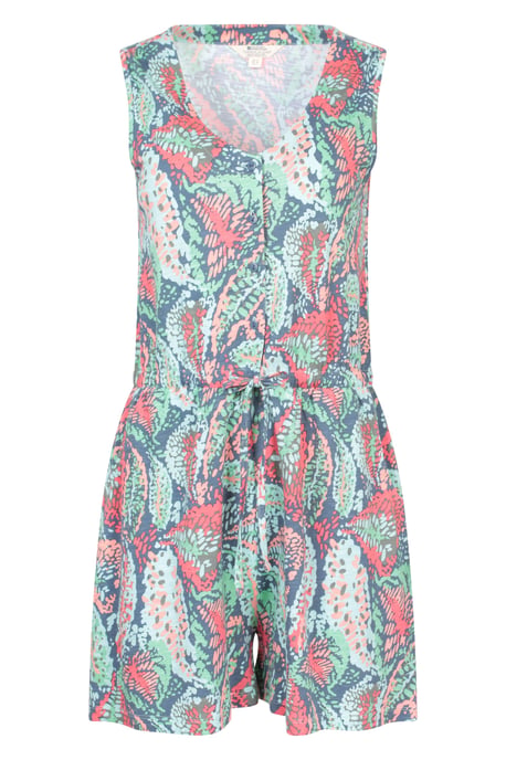 'Bahamas' Women's Playsuit with Adjustable Waistband Comfy Everyday Jumpsuit Multicolour - Image 2