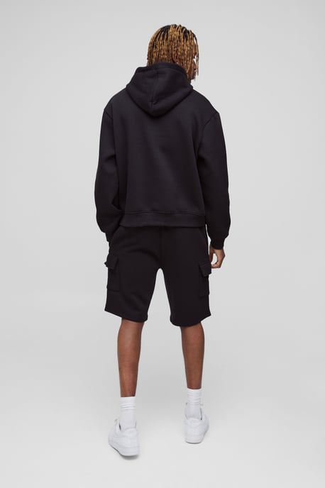 Tall Loose Fit Mid Length Cargo Shorts - Image 2