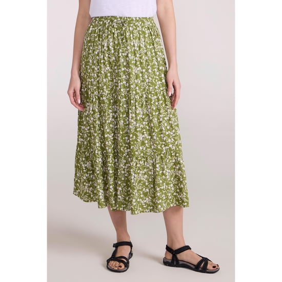 Mountain Warehouse Dames/Dames Palermo tierende midirok (Kaki Groen) - Image 1