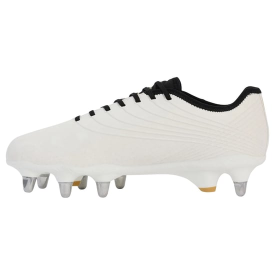Canterbury Volwassen unisex Stampede Groundbreak Pro Soft Ground Rugbyschoenen (Wit, Zwart) - Image 2
