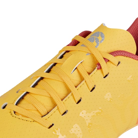 Canterbury Kinder Speed Infinite Team Soft Ground Rugbyschoenen (Ambergeel/Oranje verliefd/Marsrood) - Image 6