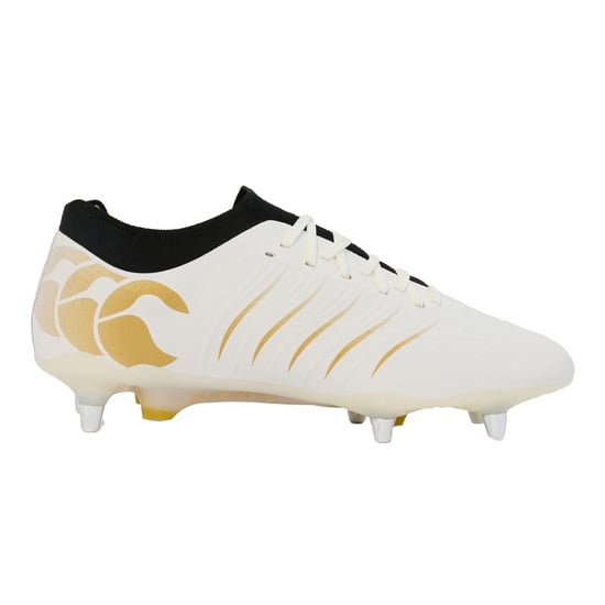 Canterbury Unisex Adult Phoenix 2.0 Elite Soft Ground Rugby Boots (White) - Image 1