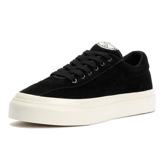Stepney Workers Club Dellow L Suède Dames Zwarte Sneakers - Image 3