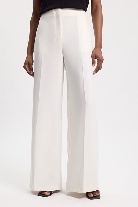 Petite Polished Tailored Wide Leg Trouser - Image 2