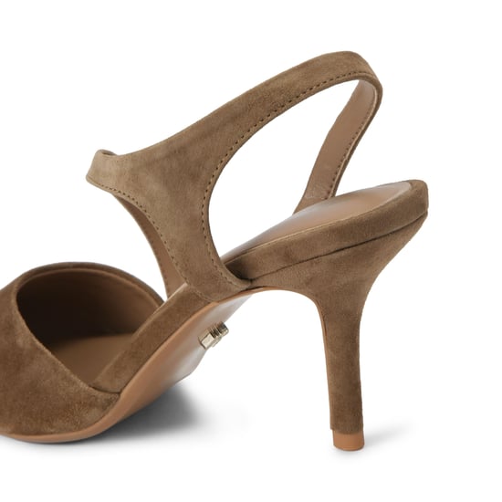 Carvela Suede Symmetry Court Heels - Image 3