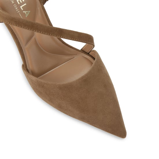 Carvela Suede Symmetry Court Heels - Image 4