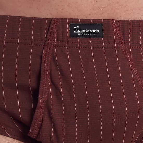 Pack of 3 Men's Essential Printed Briefs with Opening A0090 - Image 3