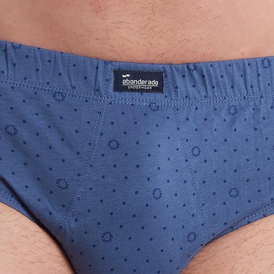 Pack-3 Men's Briefs Essential Prints A0080 - Image 3