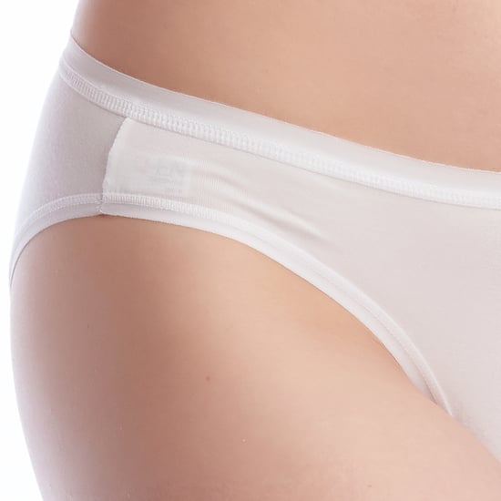 Förpackning med 2 mikromodal bikiniunderdelar för kvinnor Q107 - Image 3