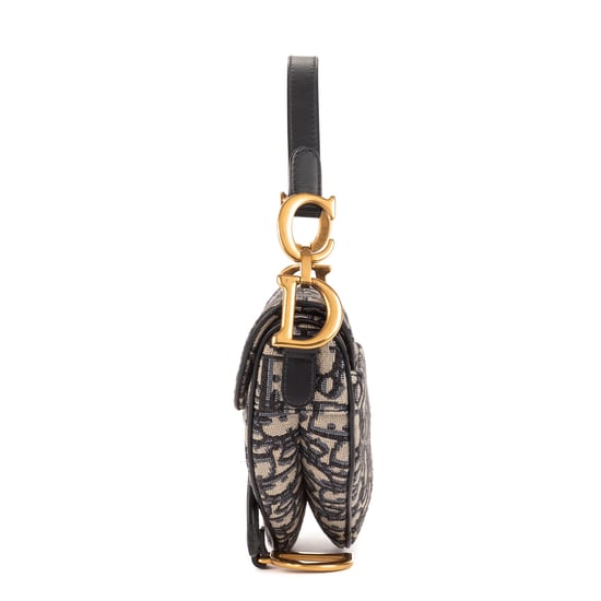 Oblique Saddle Mini Handbag - Image 3