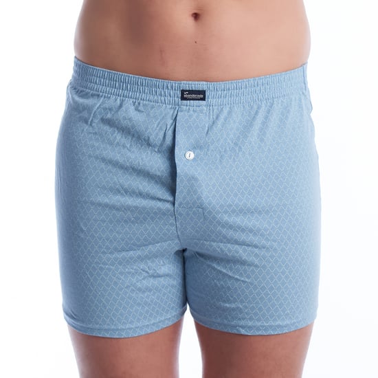 Pack of 2 Essential Cotton Men's Boxer Shorts with Elastic Waistband A0100 - Image 2