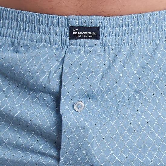 Pack of 2 Essential Cotton Men's Boxer Shorts with Elastic Waistband A0100 - Image 3