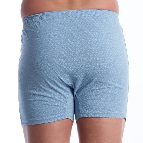 Pack of 2 Essential Cotton Men's Boxer Shorts with Elastic Waistband A0100 - Image 4