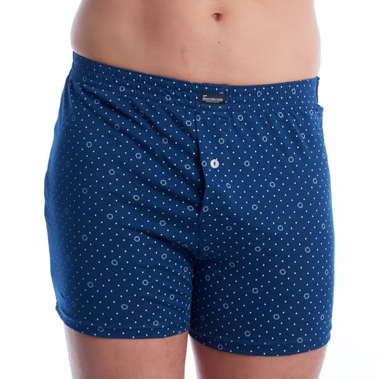 Pack of 2 Essential Cotton Men's Boxer Shorts with Elastic Waistband A0100 - Image 5