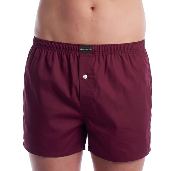 2-Pack Men's Essential Cotton Boxer Shorts with Opening AADXY - Image 2