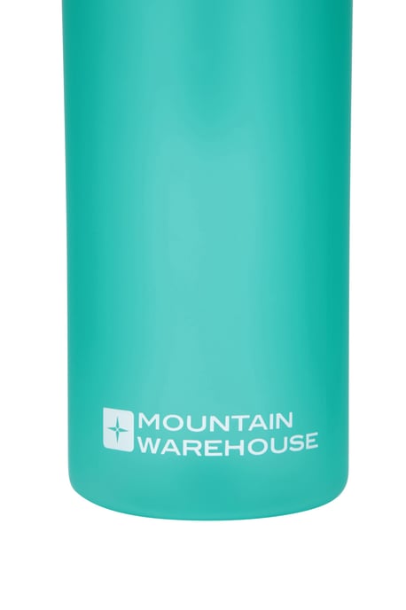 BPA Free Plastic Water Bottle Lightweight Easy Clean Leakproof Push Lid Teal - Image 4