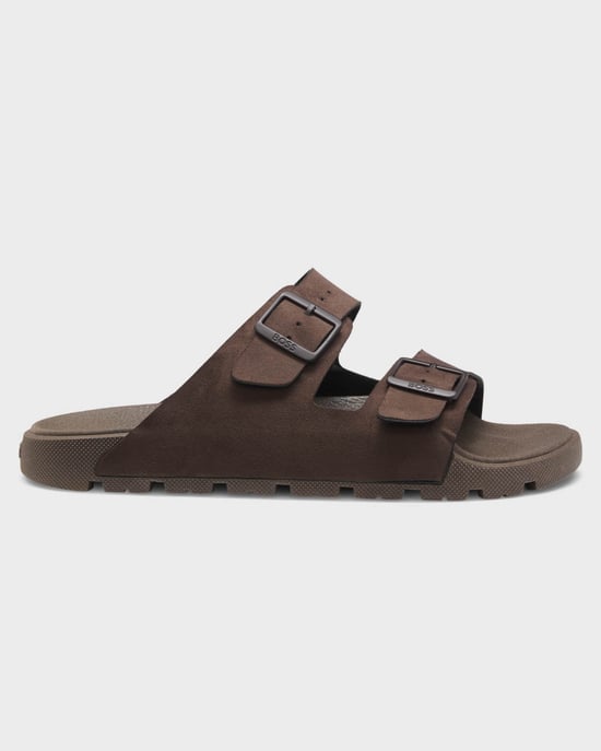 Surfley Slides in Dark Brown - Image 2