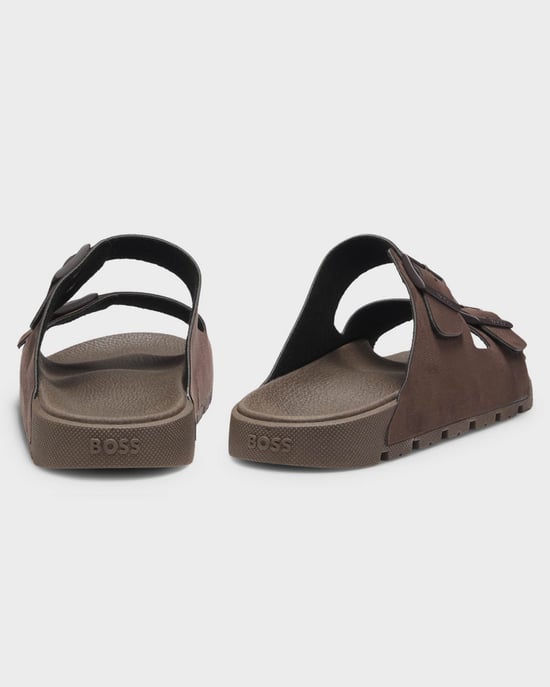 Surfley Slides in Dark Brown - Image 3
