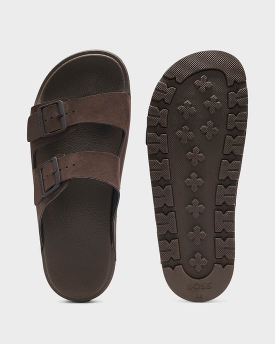 Surfley Slides in Dark Brown - Image 4