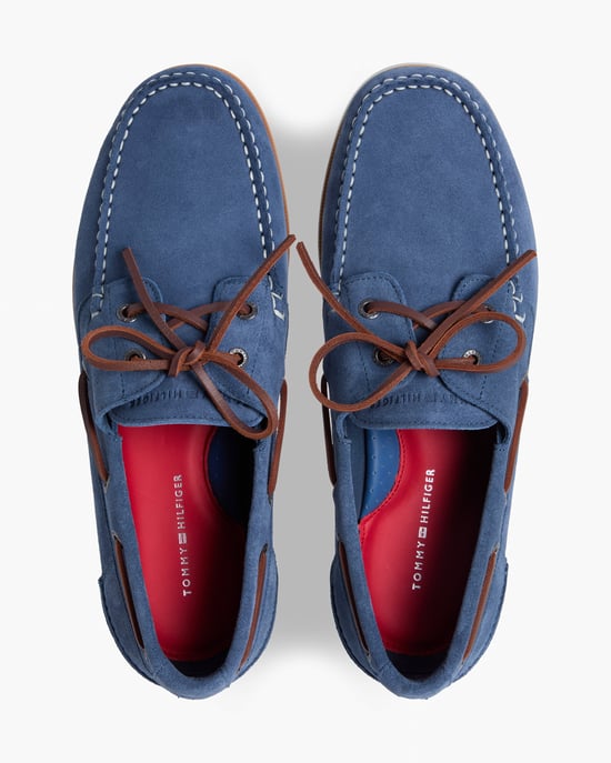 Core Boat Shoe in Medium Blue - Image 3