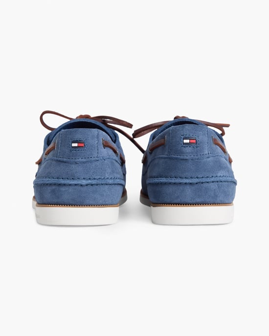 Core Boat Shoe in Medium Blue - Image 4
