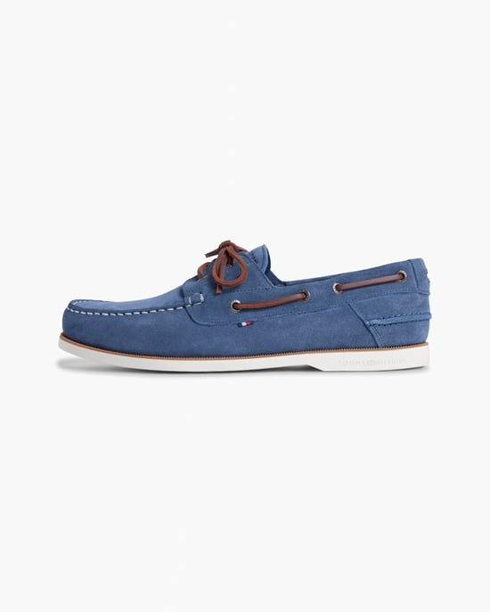Core Boat Shoe in Medium Blue - Image 6