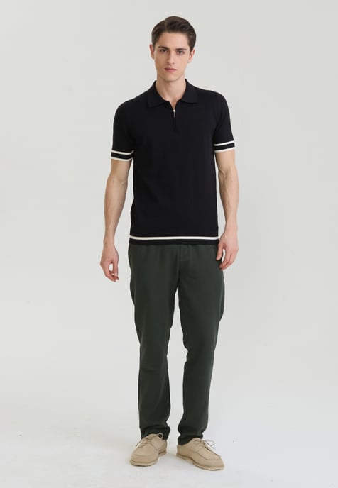 Polo Shirt Short Sleeve Polo Shirt Short Sleeve With Zipper - Image 2