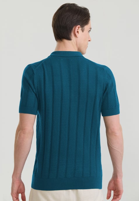 Polo Shirt Short Sleeve Knit Polo Shirt Short Sleeve - Image 3