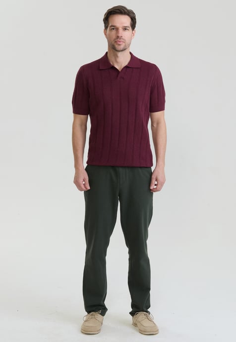 Polo Shirt Short Sleeve Knit Polo Shirt Short Sleeve - Image 2