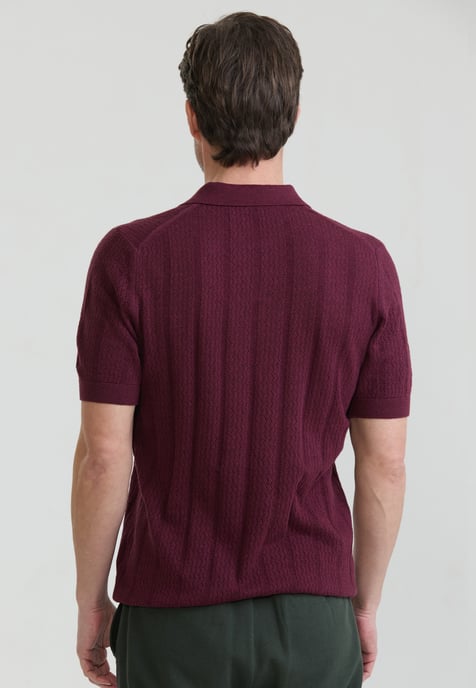 Polo Shirt Short Sleeve Knit Polo Shirt Short Sleeve - Image 3