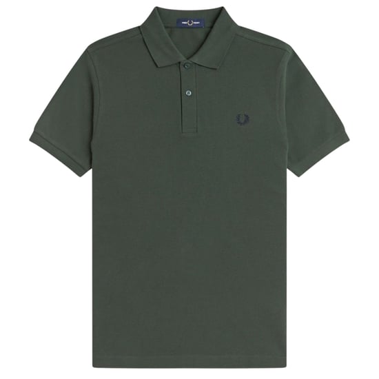 Fred Perry Militray Green Plain Polo Shirt - Image 1