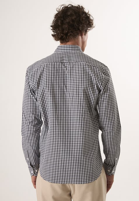 Shirt Plaid Long Sleeve Shirt - Image 4