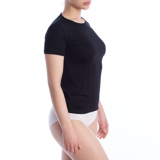 Kvinnors Bamboo T-shirt med kort ärm Q715 - Image 3