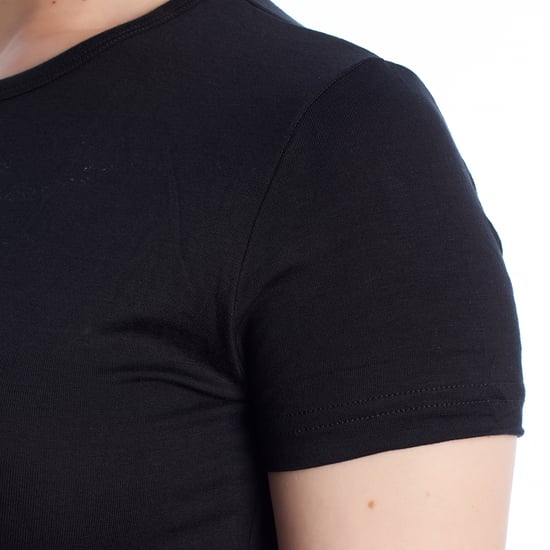 Kvinnors Bamboo T-shirt med kort ärm Q715 - Image 4