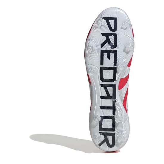 Men's adidas Predator Pro Firm Ground Football Boots in Red/White - Image 6