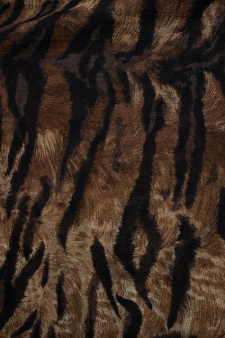 Saint Laurent, Tiger printed scarf - Image 2