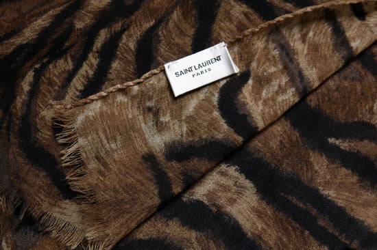 Saint Laurent, Tiger printed scarf - Image 3