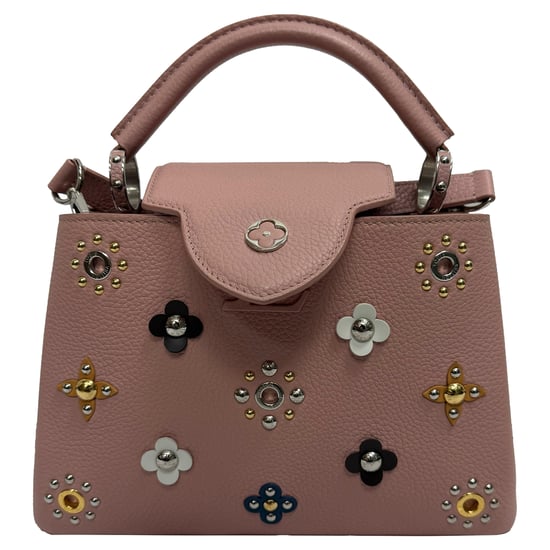 Louis Vuitton Mechanical Flowers Capucines BB Magnolia Bag in Pink Taurillon Leather - Image 1