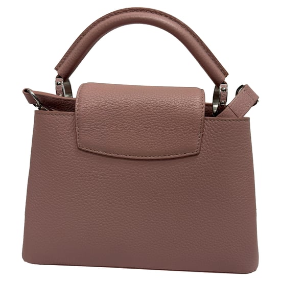 Louis Vuitton Mechanical Flowers Capucines BB Magnolia Bag in Pink Taurillon Leather - Image 6