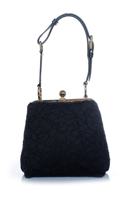 Dolce & Gabbana, axelväska i agatspets - Image 1
