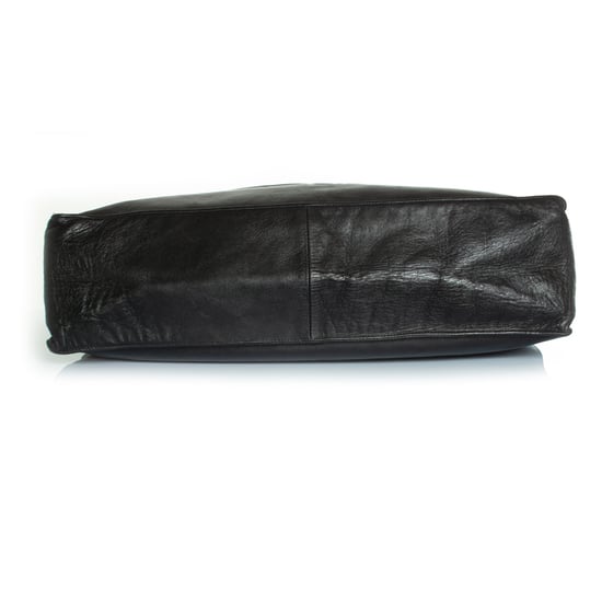 Chanel, Grand shopper in black lambskin leather - Image 3
