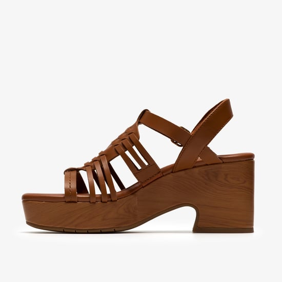 Nerisa May Tan Leather Sandals - Image 2