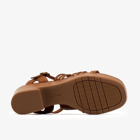 Nerisa May Tan Leather Sandals - Image 3