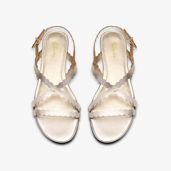 Kediri Strap Gold Sandals - Image 6