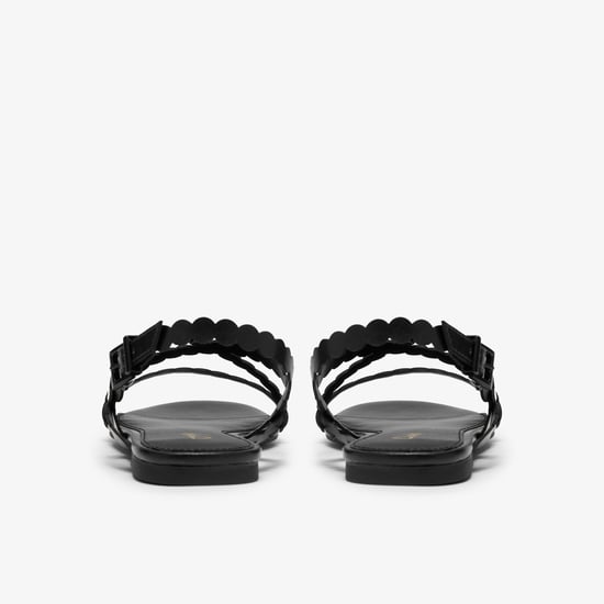 Kediri Strap Black Sandals - Image 5