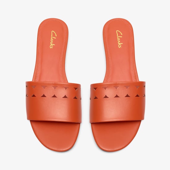 Kediri Mule Orange Sandals - Image 6