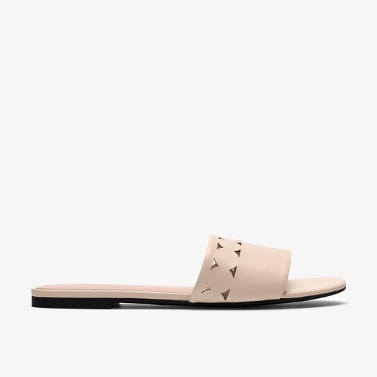 Kediri Mule White Sandals - Image 1