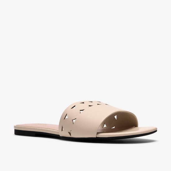 Kediri Mule White Sandals - Image 4