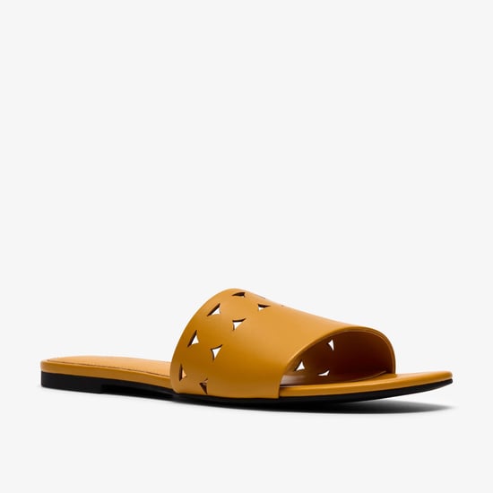 Kediri Mule Yellow Sandals - Image 4