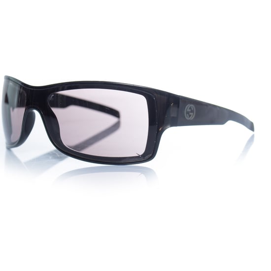 Gucci, shield sunglasses in black - Image 2